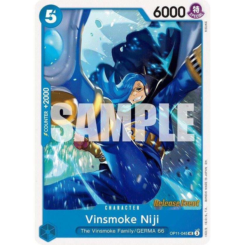 Image for Vinsmoke Niji (OP11-045) (OP11 RE) - One Piece Card Game