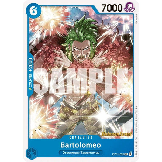 Image for Bartolomeo (OP11-055) (OP11 RE) - One Piece Card Game
