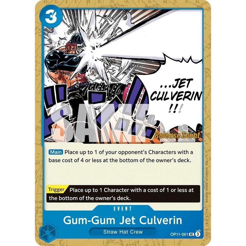 Image for Gum-Gum Jet Culverin (OP11-061) (OP11 RE) - One Piece Card Game
