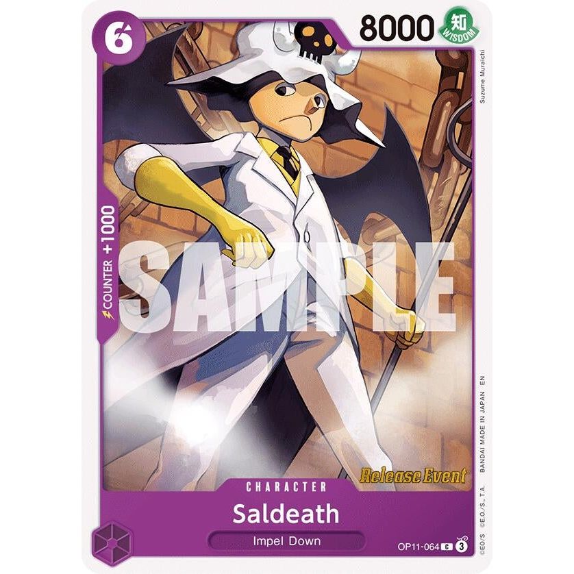 Image for Saldeath (OP11-064) (OP11 RE) - One Piece Card Game
