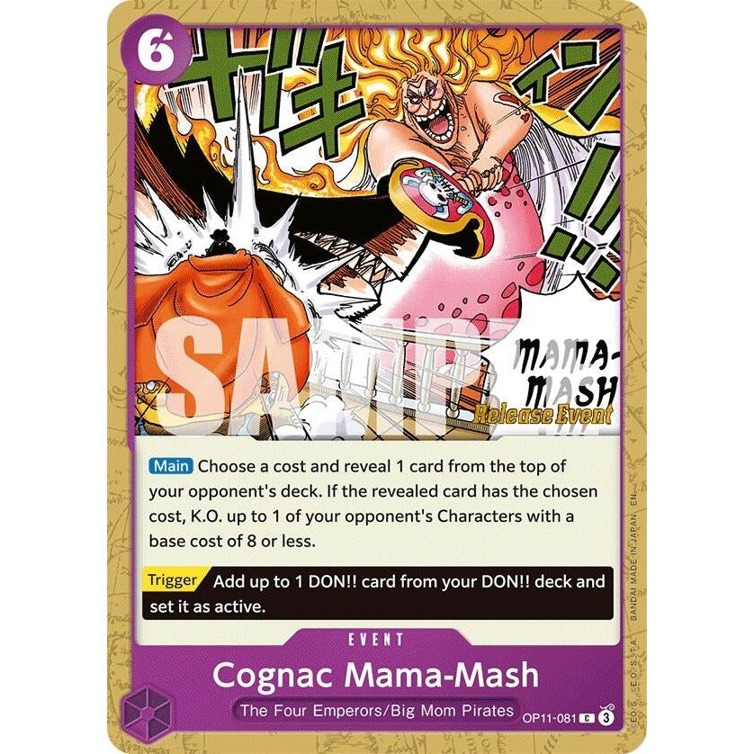 Image for Cognac Mama-Mash (OP11-081) (OP11 RE) - One Piece Card Game