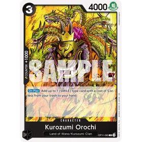 Kurozumi Orochi - One Piece — A Fist of Divine Speed Release Event Cards (051)