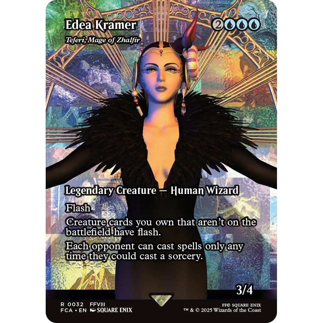 Image for Edea Kramer - Teferi, Mage of Zhalfir (Showcase) (32) (FCA) - Magic: The Gathering