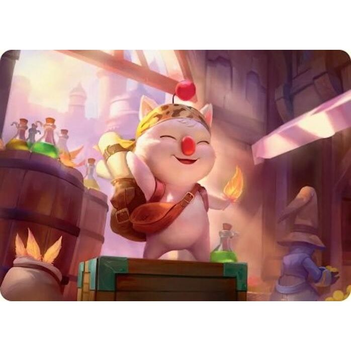 Image for Stiltzkin, Moogle Merchant Art Card (3) (AAFIN) - Magic: The Gathering