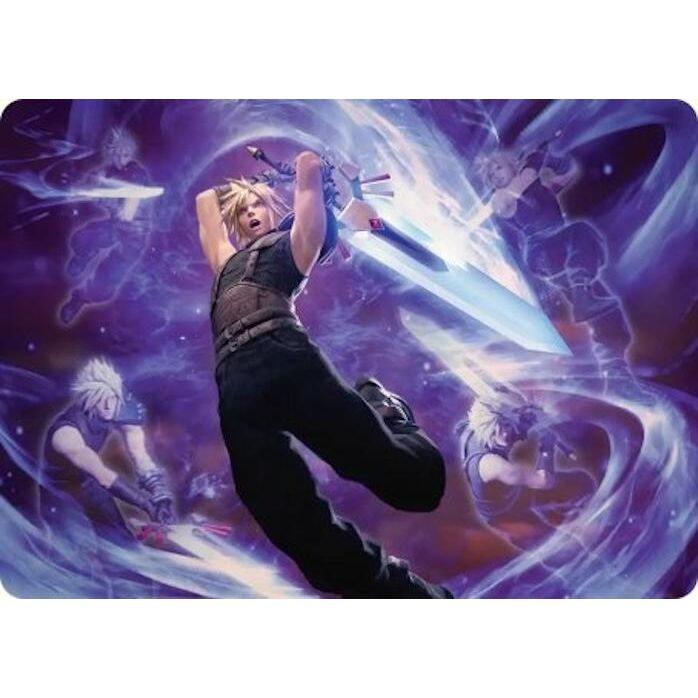 Image for Cloud's Limit Break Art Card (23) (AAFIN) - Magic: The Gathering