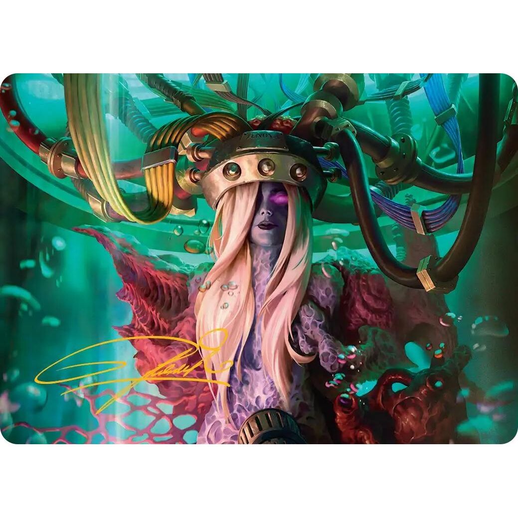 Image for Jenova, Ancient Calamity Art Card (Gold-Stamped Signature) (14) (AAFIN) - Magic: The Gathering