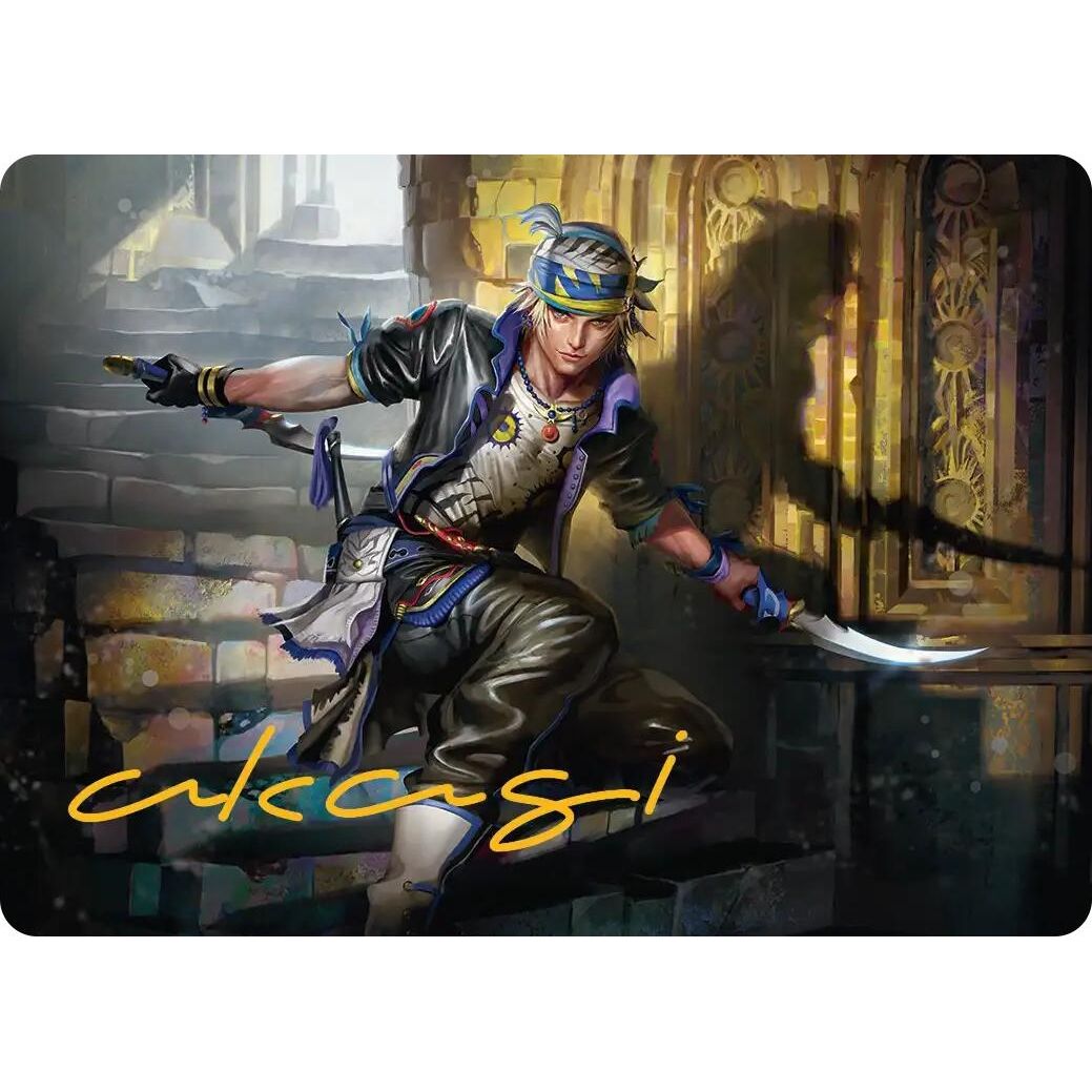 Image for Locke Cole Art Card (Gold-Stamped Signature) (15) (AAFIN) - Magic: The Gathering