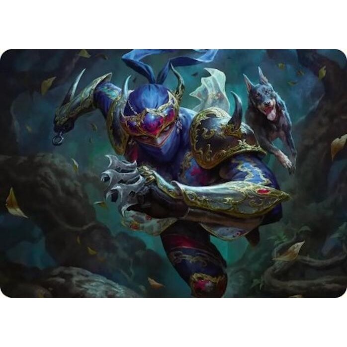 Image for Shadow, Mysterious Assassin Art Card (26) (AAFIN) - Magic: The Gathering