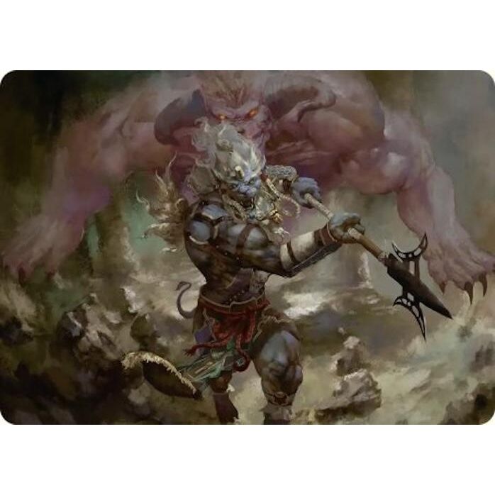 Image for Kimahri, Valiant Guardian Art Card (29) (AAFIN) - Magic: The Gathering