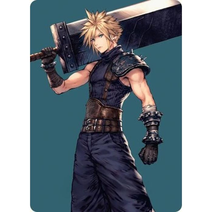 Image for Cloud, Ex-SOLDIER Art Card (50) (AAFIN) - Magic: The Gathering