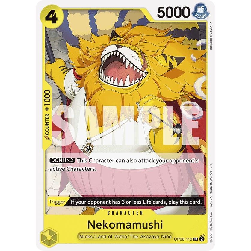 Image for Nekomamushi (Reprint) (OP06-110) (ST-28) - One Piece Card Game