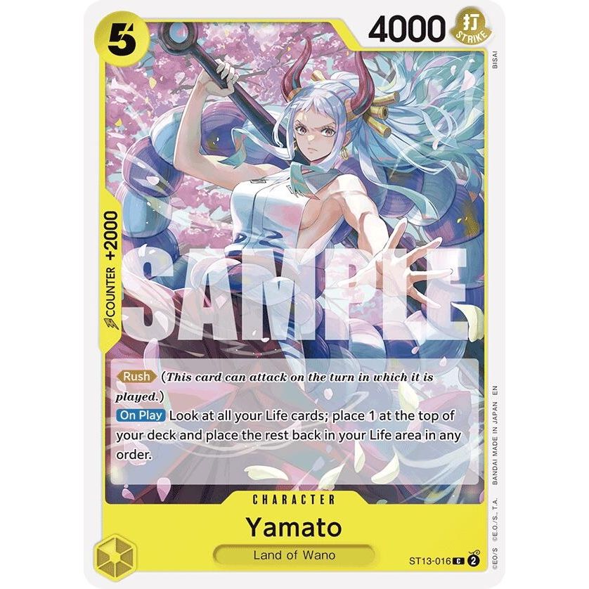 Image for Yamato (Reprint) (ST13-016) (ST-28) - One Piece Card Game