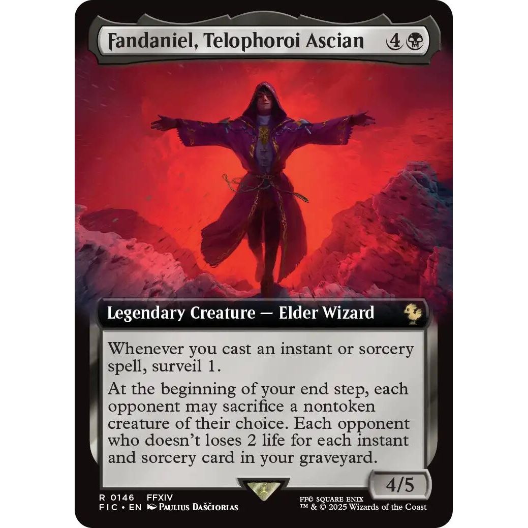 Image for Fandaniel, Telophoroi Ascian (Extended Art) (146) (FIC) - Magic: The Gathering