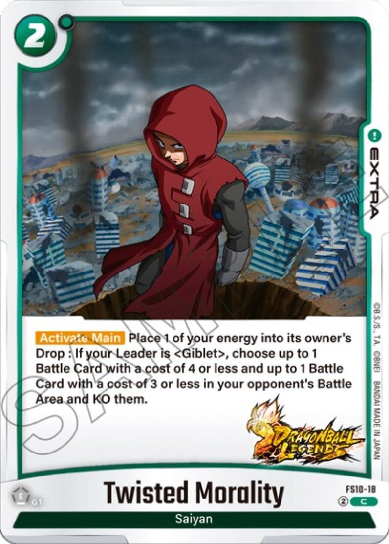 Image for Twisted Morality (FS10-18) (FS10) - Dragon Ball Super: Fusion World