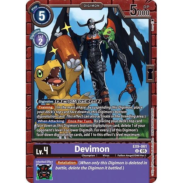 Image for Devimon (EX9-061 U) (EX09) - Digimon Card Game