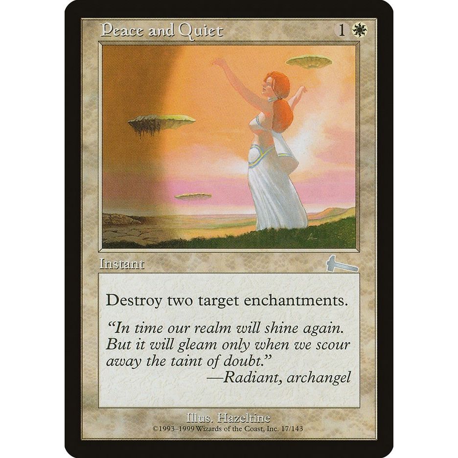 Image for Peace and Quiet (17) (ULG) - Magic: The Gathering