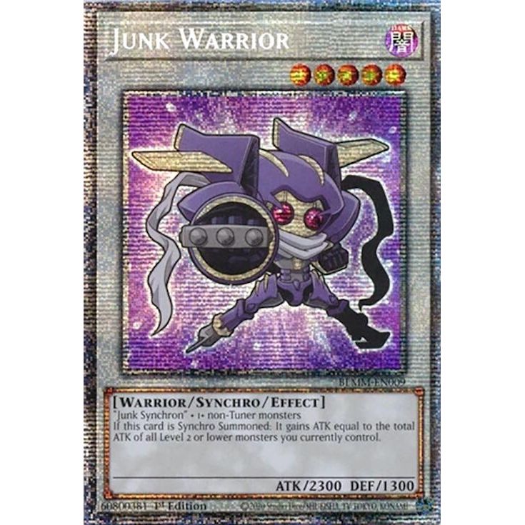 Image for Junk Warrior (Starlight Rare) (BLMM-EN009) (BLMM) - YuGiOh