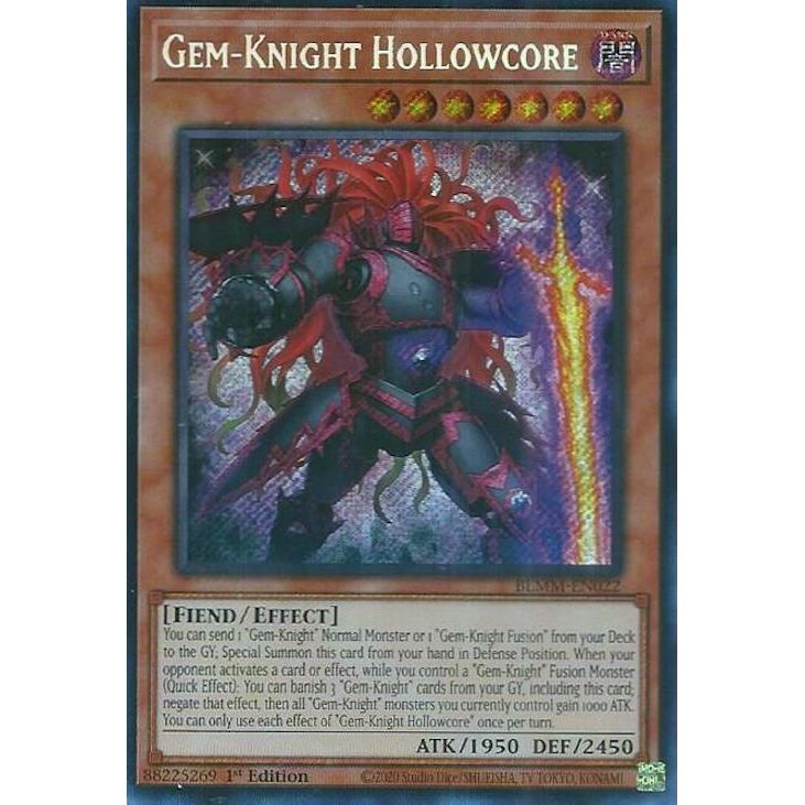 Image for Gem-Knight Hollowcore (BLMM-EN022) (BLMM) - YuGiOh
