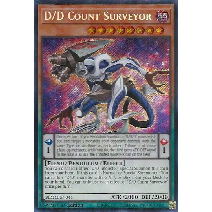 Image for D/D Count Surveyor (BLMM-EN041) (BLMM) - YuGiOh