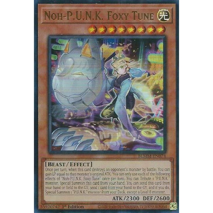 Image for Noh-P.U.N.K. Foxy Tune (BLMM-EN074) (BLMM) - YuGiOh