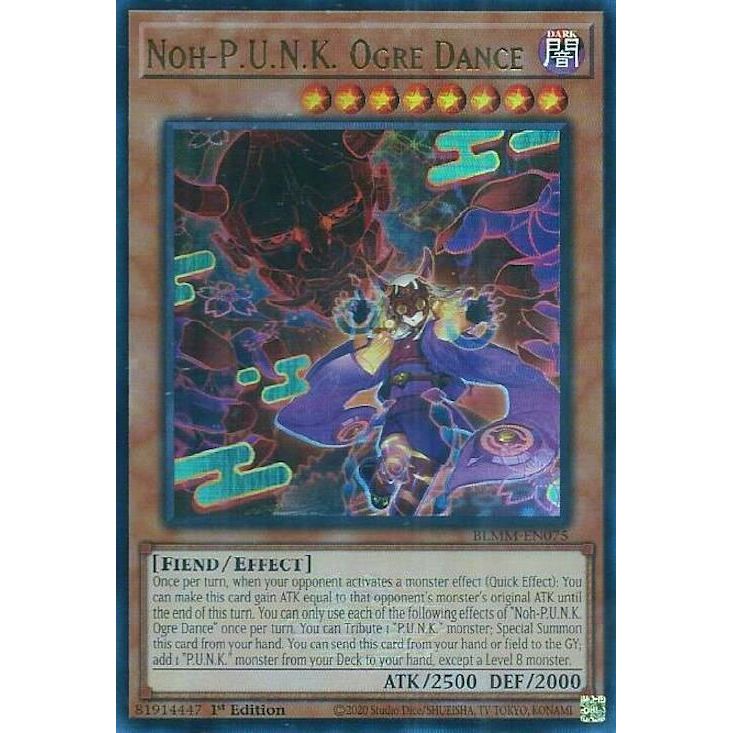 Image for Noh-P.U.N.K. Ogre Dance (BLMM-EN075) (BLMM) - YuGiOh