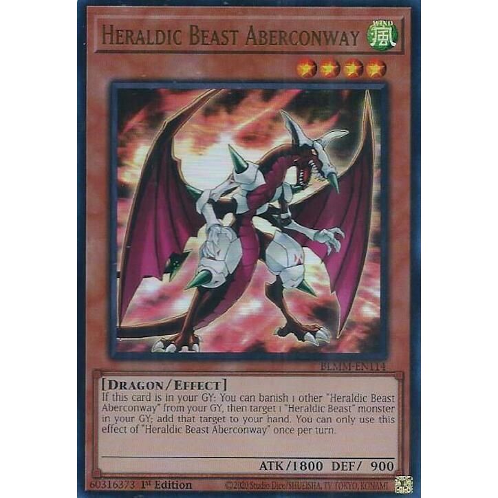 Image for Heraldic Beast Aberconway (BLMM-EN114) (BLMM) - YuGiOh
