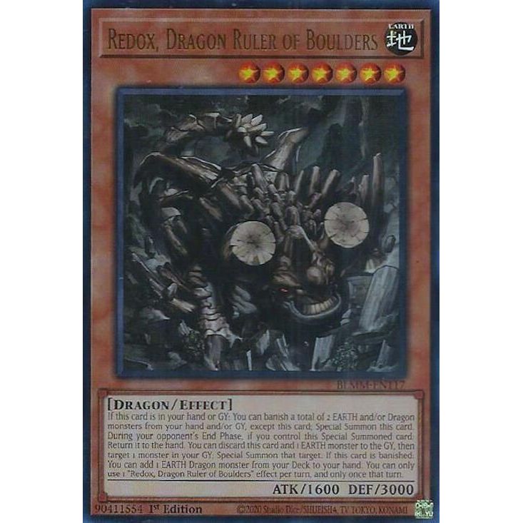 Image for Redox, Dragon Ruler of Boulders (BLMM-EN117) (BLMM) - YuGiOh