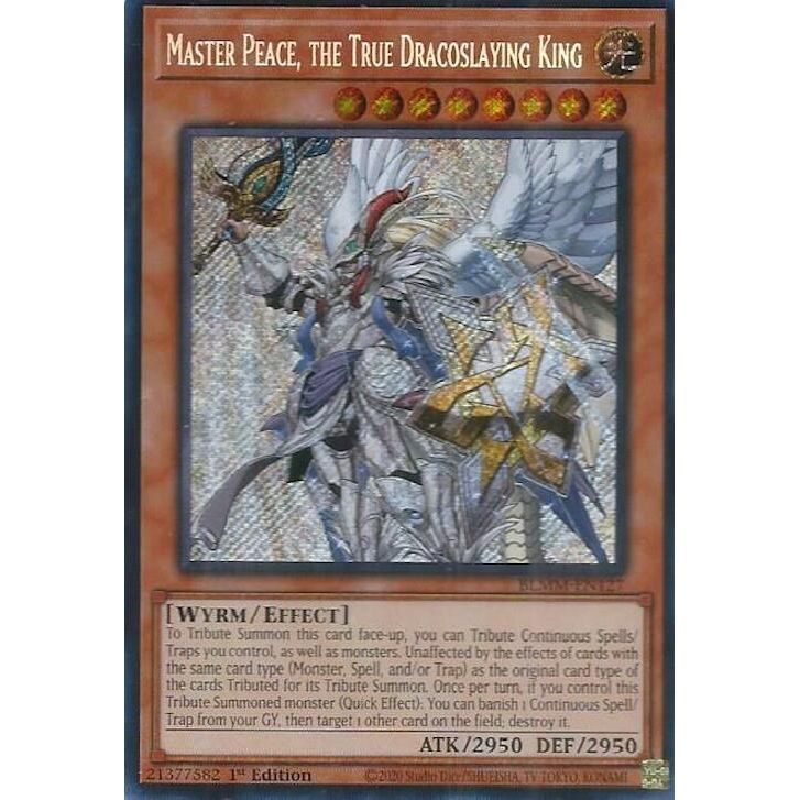 Image for Master Peace, the True Dracoslaying King (BLMM-EN127) (BLMM) - YuGiOh