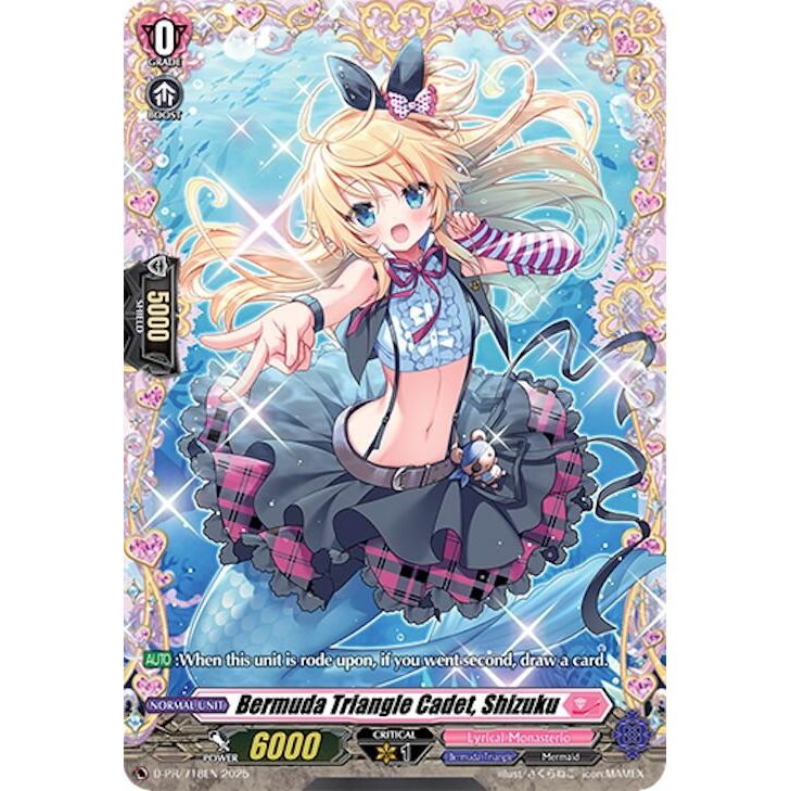 Image for Bermuda Triangle Cadet, Shizuku (D-PR/718EN) (D-PR) - Cardfight Vanguard