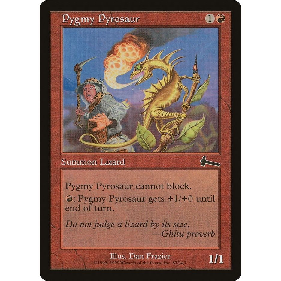 Image for Pygmy Pyrosaur (87) (ULG) - Magic: The Gathering