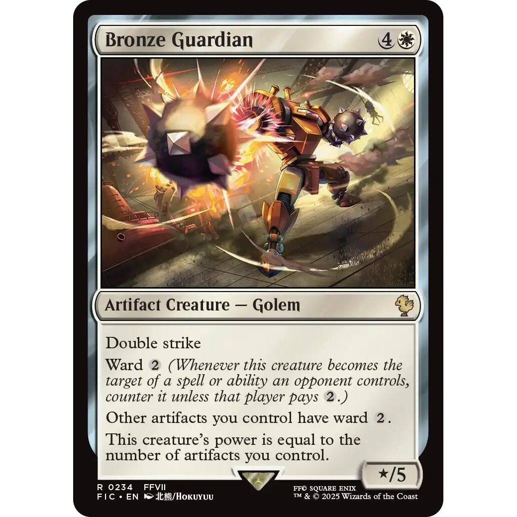 Image for Bronze Guardian (Surge Foil) (234) (FIC) - Magic: The Gathering