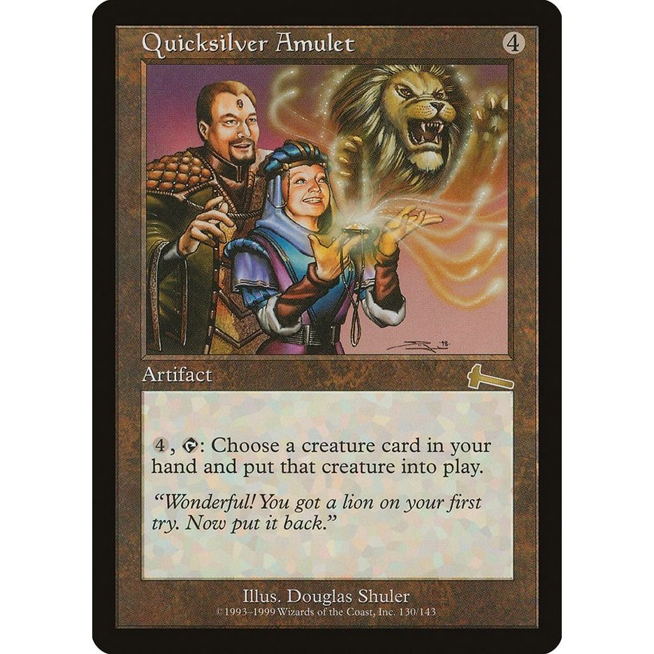 Image for Quicksilver Amulet (130) (ULG) - Magic: The Gathering
