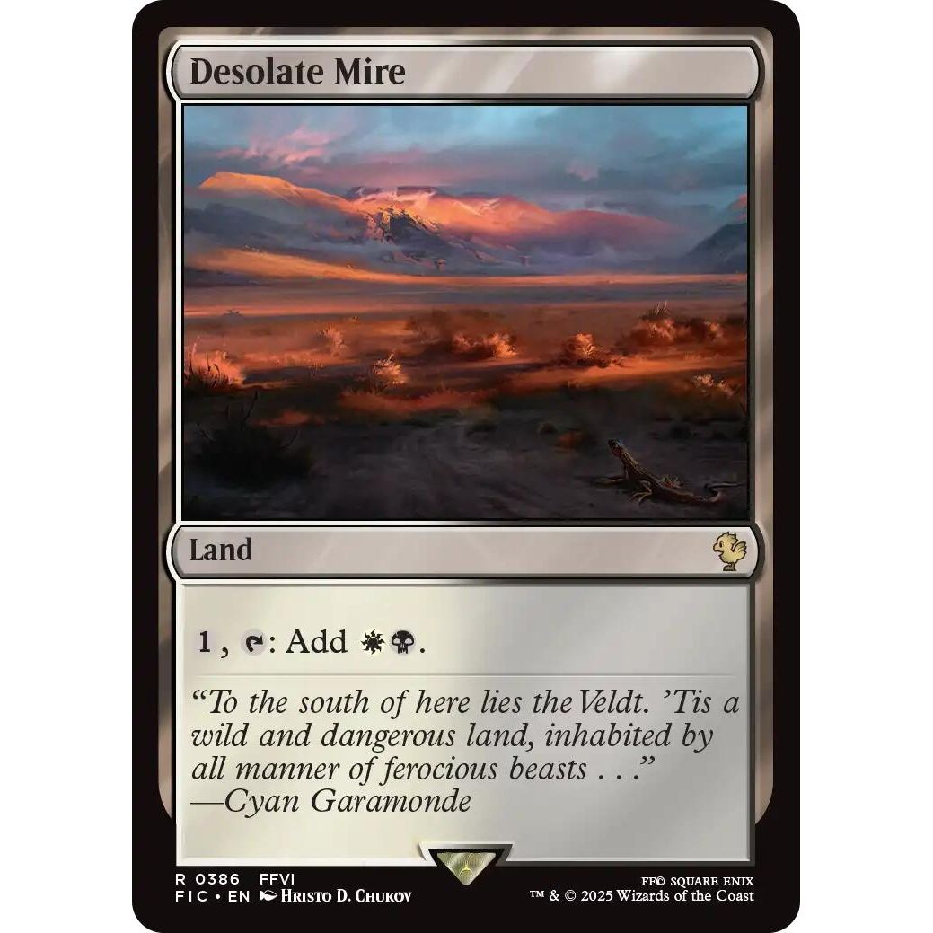 Image for Desolate Mire (Surge Foil) (386) (FIC) - Magic: The Gathering
