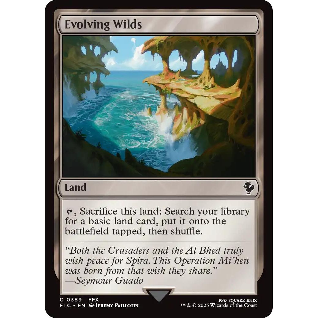 Image for Evolving Wilds (Surge Foil) (389) (FIC) - Magic: The Gathering
