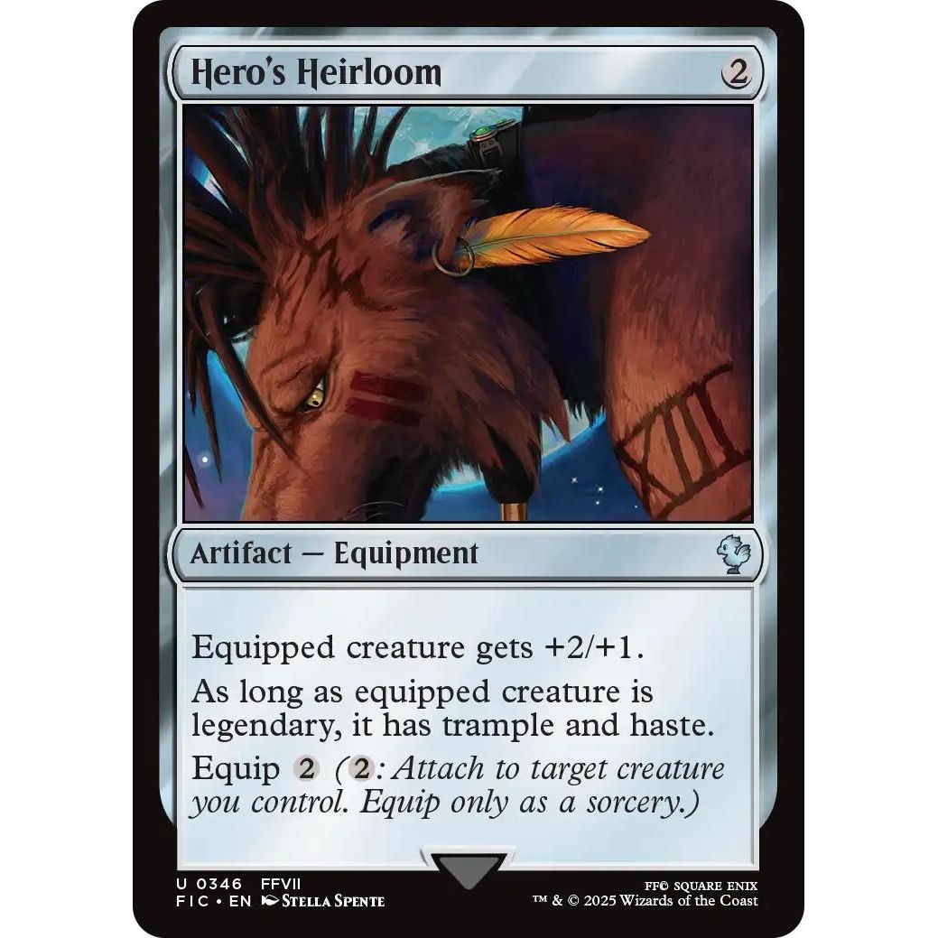 Image for Hero's Heirloom (Surge Foil) (346) (FIC) - Magic: The Gathering