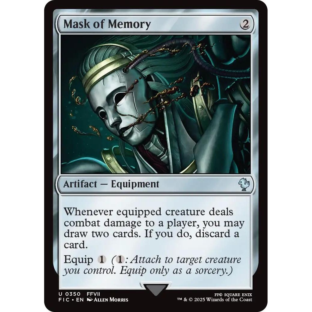 Image for Mask of Memory (Surge Foil) (350) (FIC) - Magic: The Gathering