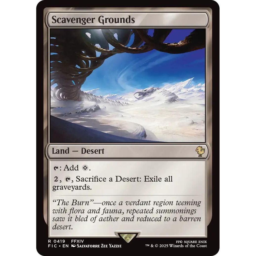 Image for Scavenger Grounds (Surge Foil) (419) (FIC) - Magic: The Gathering