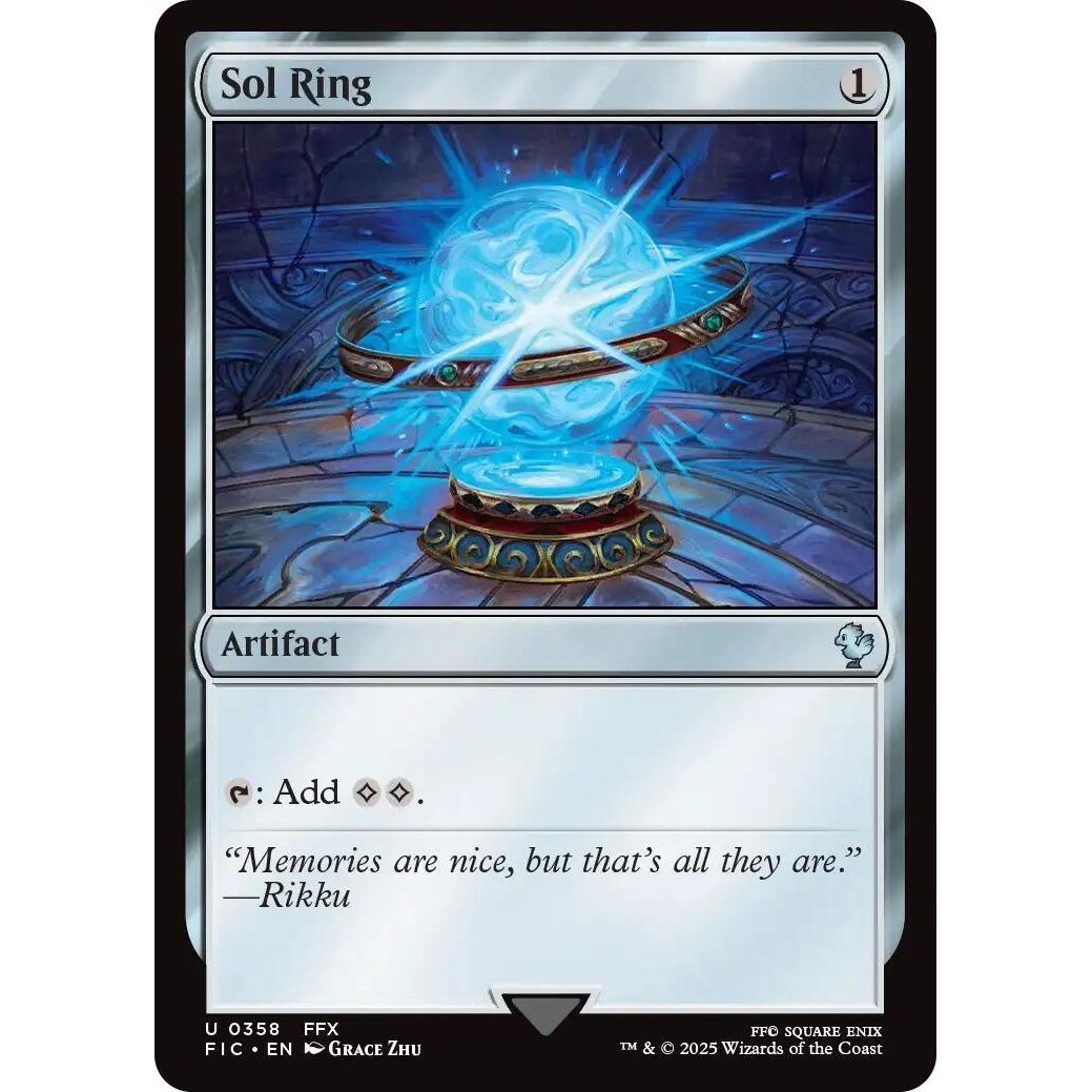 Image for Sol Ring (0358) (Surge Foil) (358) (FIC) - Magic: The Gathering
