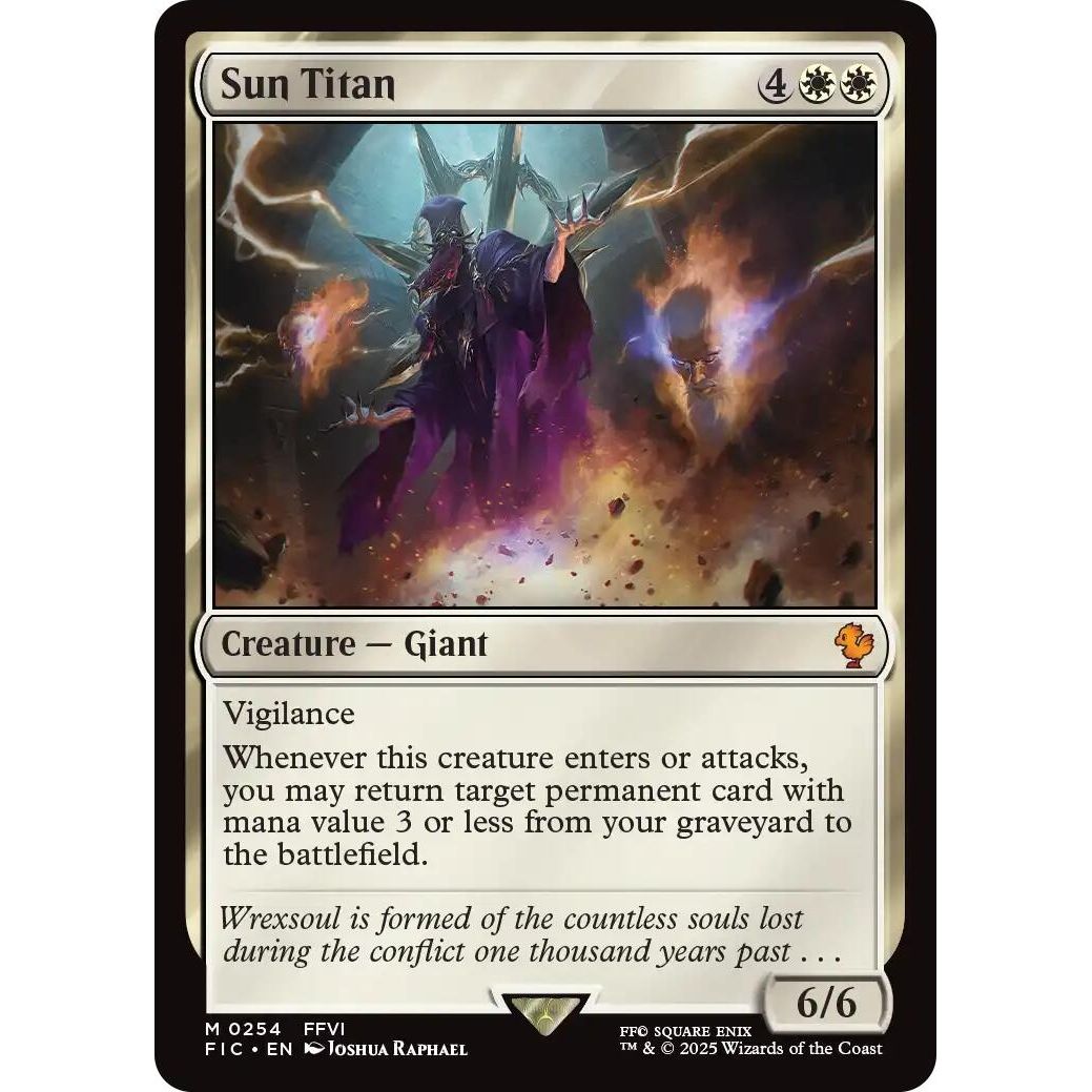 Image for Sun Titan (Surge Foil) (254) (FIC) - Magic: The Gathering
