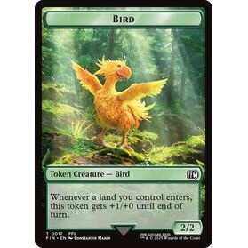 Bird (0017) // Wizard (0015) Double-Sided Token - Final Fantasy TCG (1122)