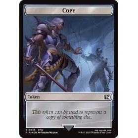Copy (0025) // Moogle (0034) Double-Sided Token (Surge Foil) - Final Fantasy TCG (1197)