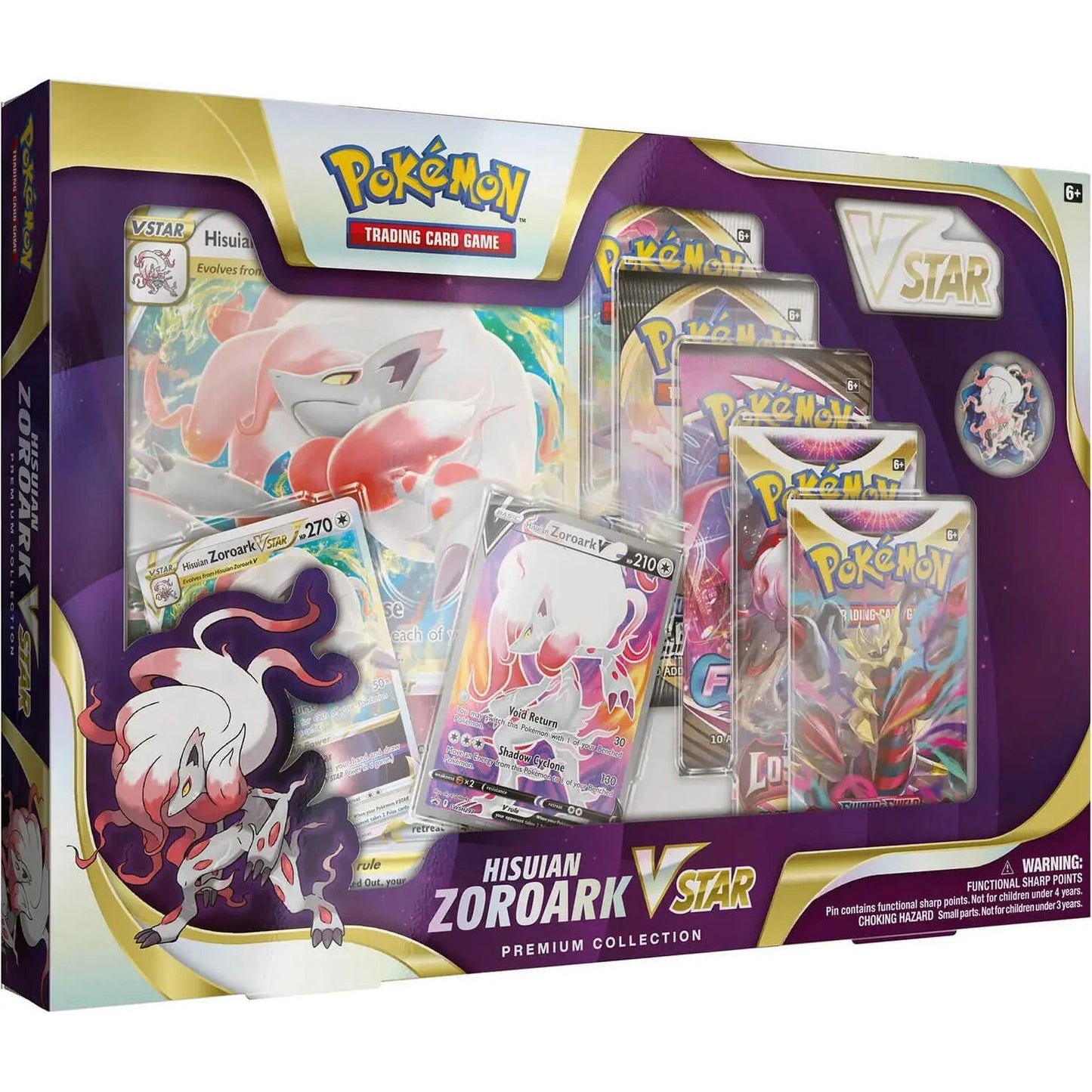 Image for Hisuian Zoroark VSTAR Premium Collection (International Version) - Pokemon