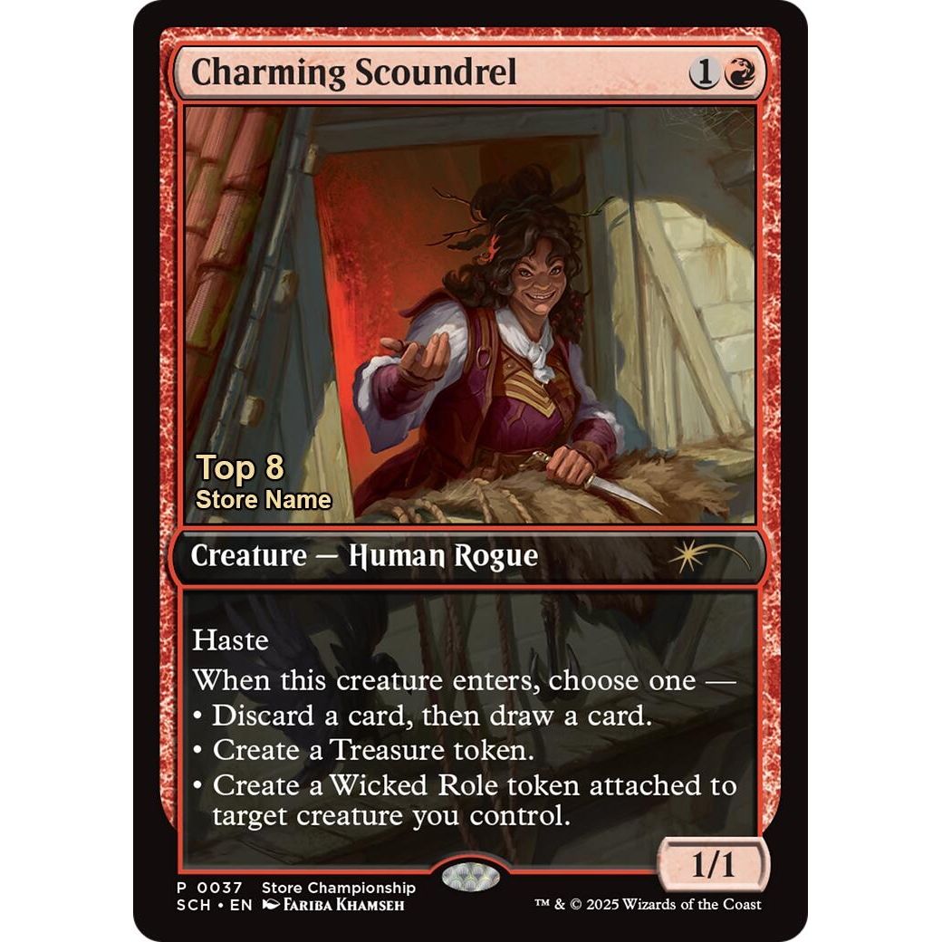 Image for Charming Scoundrel (Top 8) (37) (GAME) - Magic: The Gathering