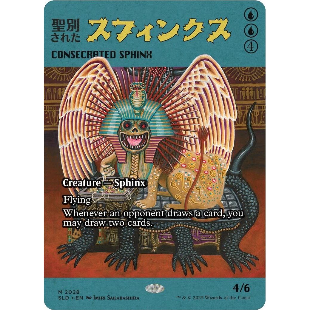 Image for Consecrated Sphinx (2028) (2028) (SLD) - Magic: The Gathering
