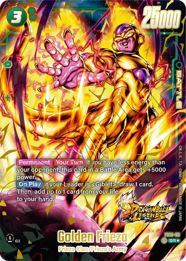Image for Golden Frieza (Bonus Pack Alternate Art) (FS10-03) (FS10) - Dragon Ball Super: Fusion World