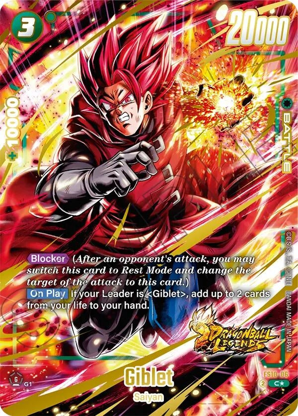 Image for Giblet - FS10-06 (Bonus Pack Alternate Art) (FS10-06) (FS10) - Dragon Ball Super: Fusion World