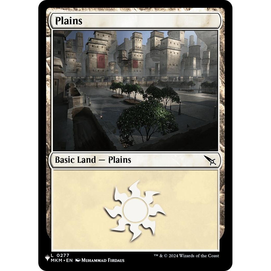 Image for Plains (MKM) (277) (LIST) - Magic: The Gathering