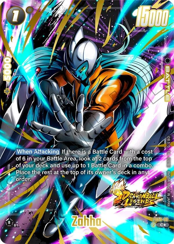 Image for Zahha (Bonus Pack Alternate Art) (FS09-03) (FS09) - Dragon Ball Super: Fusion World