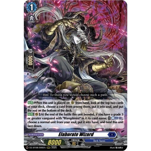 Image for Elaborate Wizard (DZ-BT08/006EN) (DZ-BT08) - Cardfight Vanguard