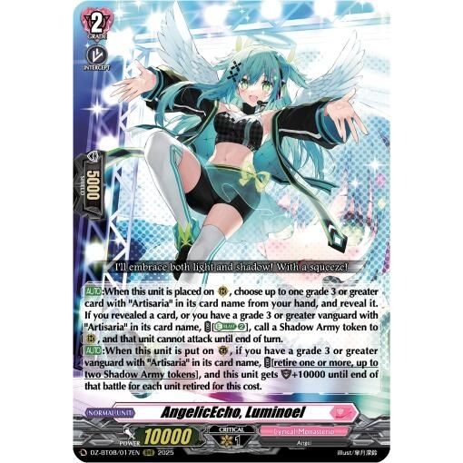 Image for AngelicEcho, Luminoel (DZ-BT08/017EN) (DZ-BT08) - Cardfight Vanguard